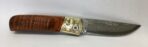 Koa Damascus Steel Pocket Knife by Duke Au Hoon