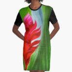 xx T-Shirt Dress “Tropical Tantrum”