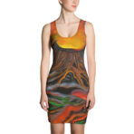 v “Pili Paʻa” Dress “Madame Pele”