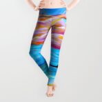 x. Leggings – Pāʻia Bay Sunrise