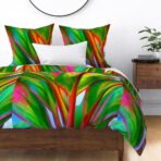 LUXE BEDDING “Ti Leaf #4”