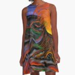 w. “A Line Dress” Madame Pele