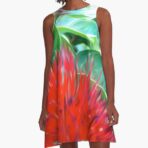 w. “A Line Dress” Liko Lehua