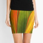 w Pencil Skirt “Ti Leaf 1”