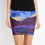 w Pencil Skirt “Maui Starry Night”
